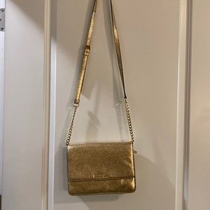 Michael Kors Pale Gold Crossbody